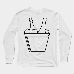 Wine Bucket! Long Sleeve T-Shirt